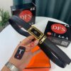 693201343a89a121ed5503d2 Hermes H Automatic Buckle Belt, Newest Basketball Texture Custom Top Layer Cowhide, 3.5cm Width, Premium Quality Business Formal Belt with Soft Slide Mechanism