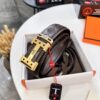 693201343a89a121ed5503dd Hermès Men's Belt, Genuine Top-Layer Calfskin Leather, Original Imported Embossed Horse-Drawn Carriage Design, 3.8cm Width, Adjustable Length, Stainless Steel Hardware with Box, Ideal Gift