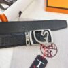 693201353a89a121ed5503e9 Hermès Men's Belt, Top Grain Cowhide Leather with Engraved Metal Buckle, 3.8cm Width, Adjustable Length, Original Imported Embossed Horse-Drawn Carriage Design, Ideal Gift