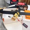 693201373a89a121ed5503fb Hermes HH Original Factory Order Men's Leather Belt - Italian Imported Top-Grain Calfskin, Automatic Buckle, 3.5cm Width