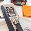 693201373a89a121ed5503ff Hermes HH Original Factory Direct Order Belt - Italian Imported Top-Grade Calfskin Automatic Slide Buckle Belt