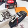 693201373a89a121ed550400 Hermes HH Original Factory Direct Order Belt - Italian Imported Top-Grade Calfskin Automatic Slide Buckle Belt