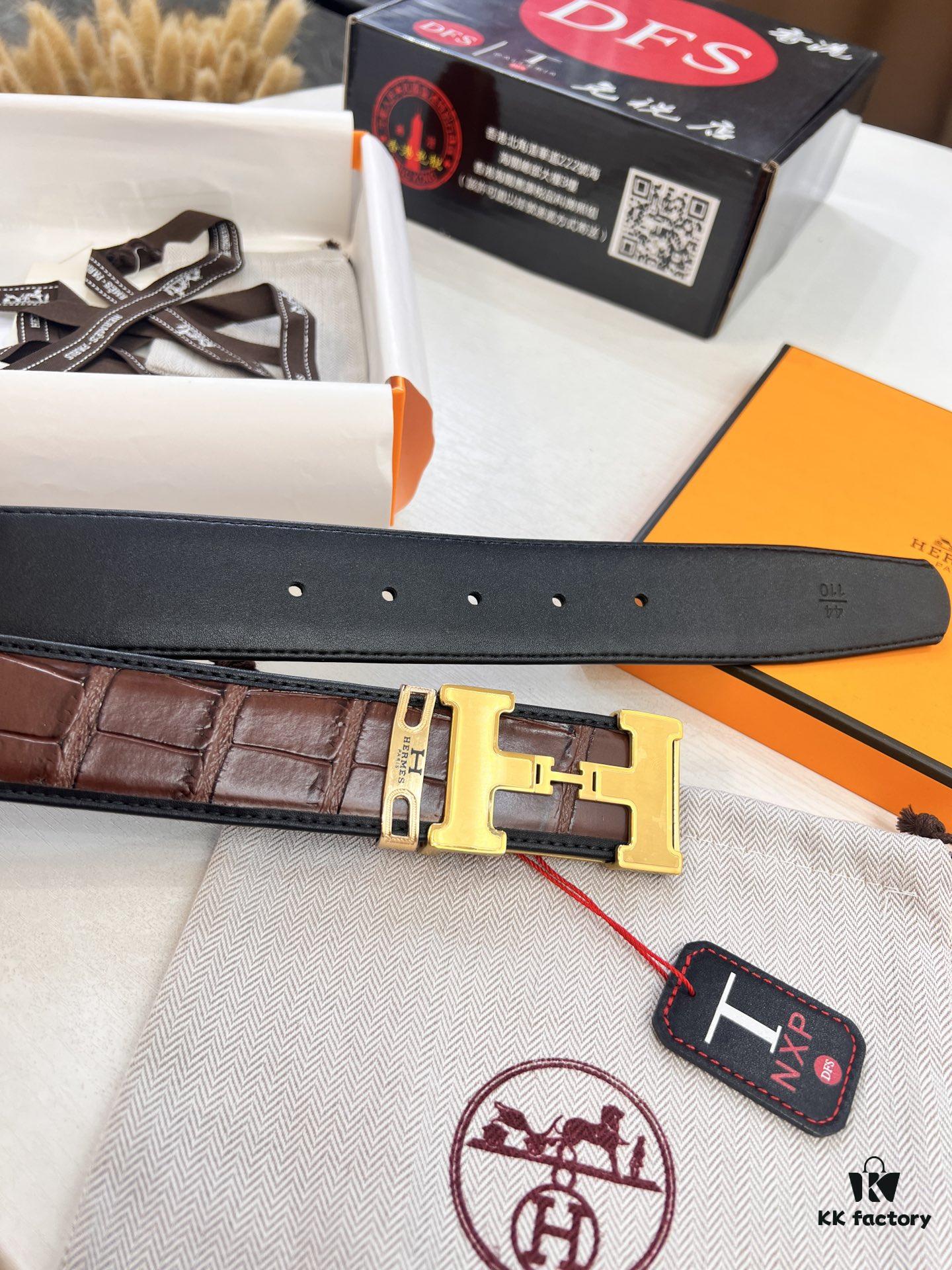 693201393a89a121ed55041d Top-Grade Original Belt, Hong Kong Duty-Free T Gift Box (NXP Hang Tag with Authenticity Chip Recognizable on Official Website)