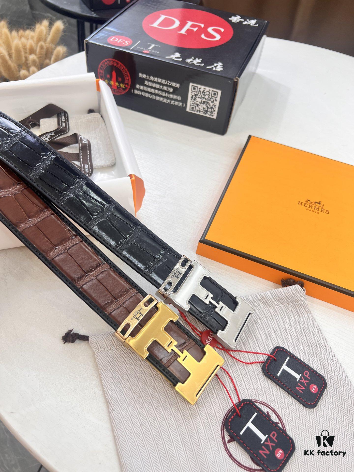 6932013a3a89a121ed550420 Top-Grade Original Belt, Hong Kong Duty-Free T Gift Box (NXP Hang Tag with Authenticity Chip Recognizable on Official Website)