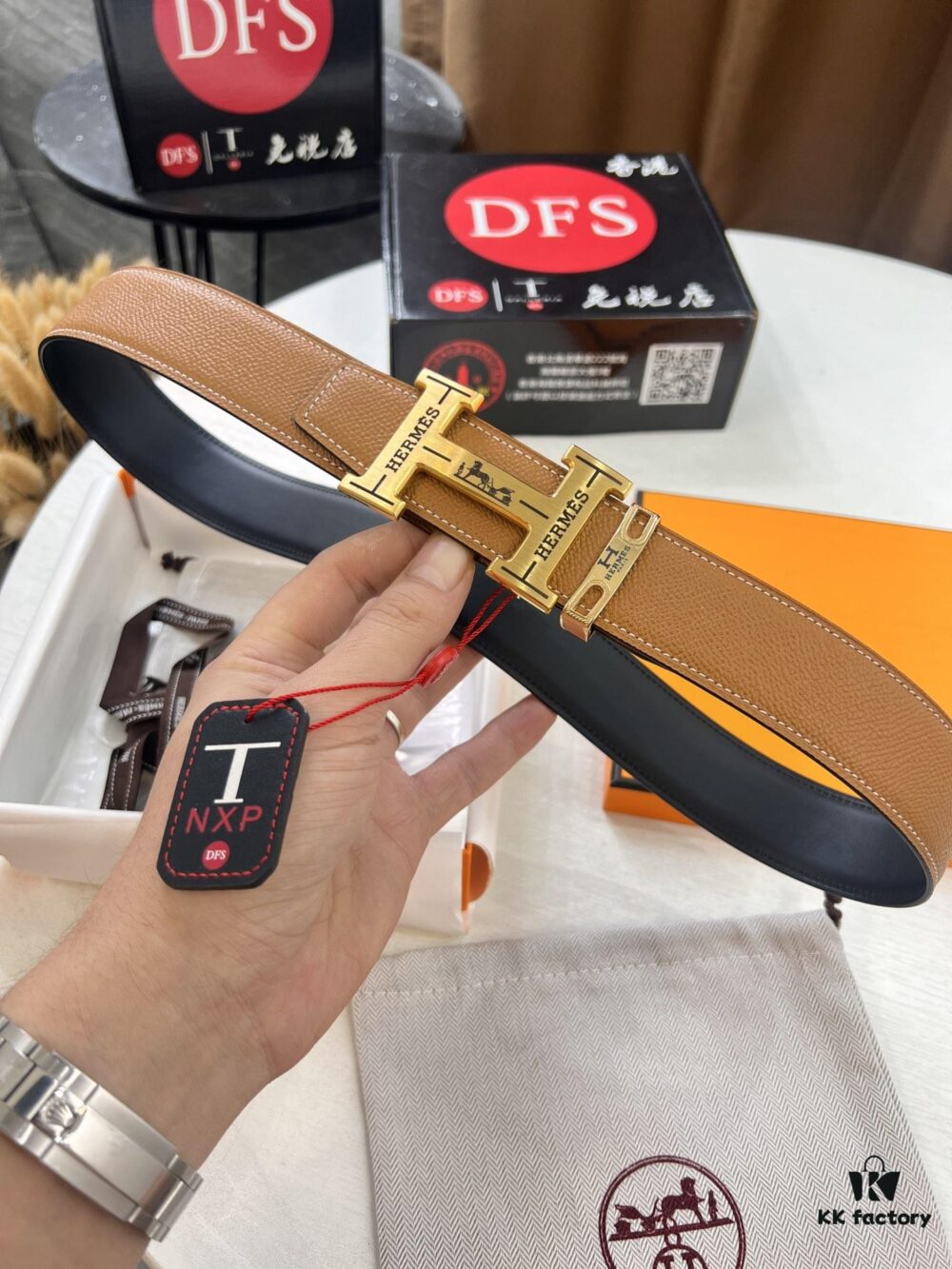 Arrival of Hermes H Belt, ZP Mold Made, Electroplated Pattern Stainless Steel Hardware, Genuine Palm Grain Leather, Double-Sided Use, Top Quality with NXP Anti-Counterfeit Chip