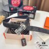 6932013e3a89a121ed550457 Hermès Men's Belt, Top Grain Cowhide with Engraved Horse Carriage Design, Slim 3.8cm Width, Stainless Steel Hardware, Custom Length Adjustable