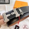 6932013e3a89a121ed55045c Hermès Men's Belt, Top Grain Calfskin, 3.8cm Width, Steel Hardware, Gift-Ready