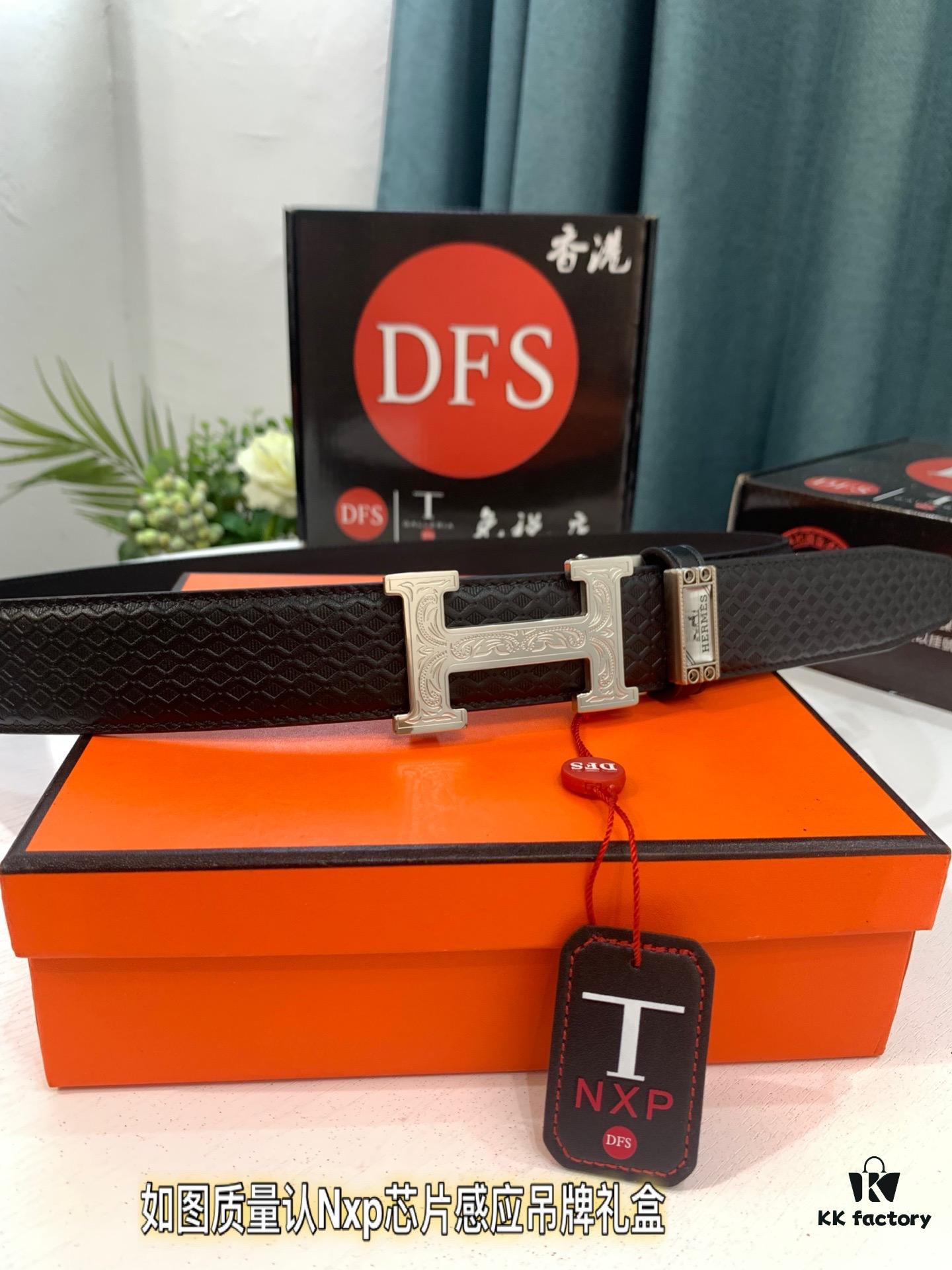 6932013f3a89a121ed550468 Hermès HH Original Factory Direct. Hong Kong Duty-Free T Gift Box 🎁 (NXP Hangtag with Authentic Website Recognition, Genuine Anti-Counterfeit Chip) | Premium Automatic Buckle Strap | Italian Imported Full-Grain Calfskin Leather | 3.5cm Width | High-Fidelity Real Photos & Videos