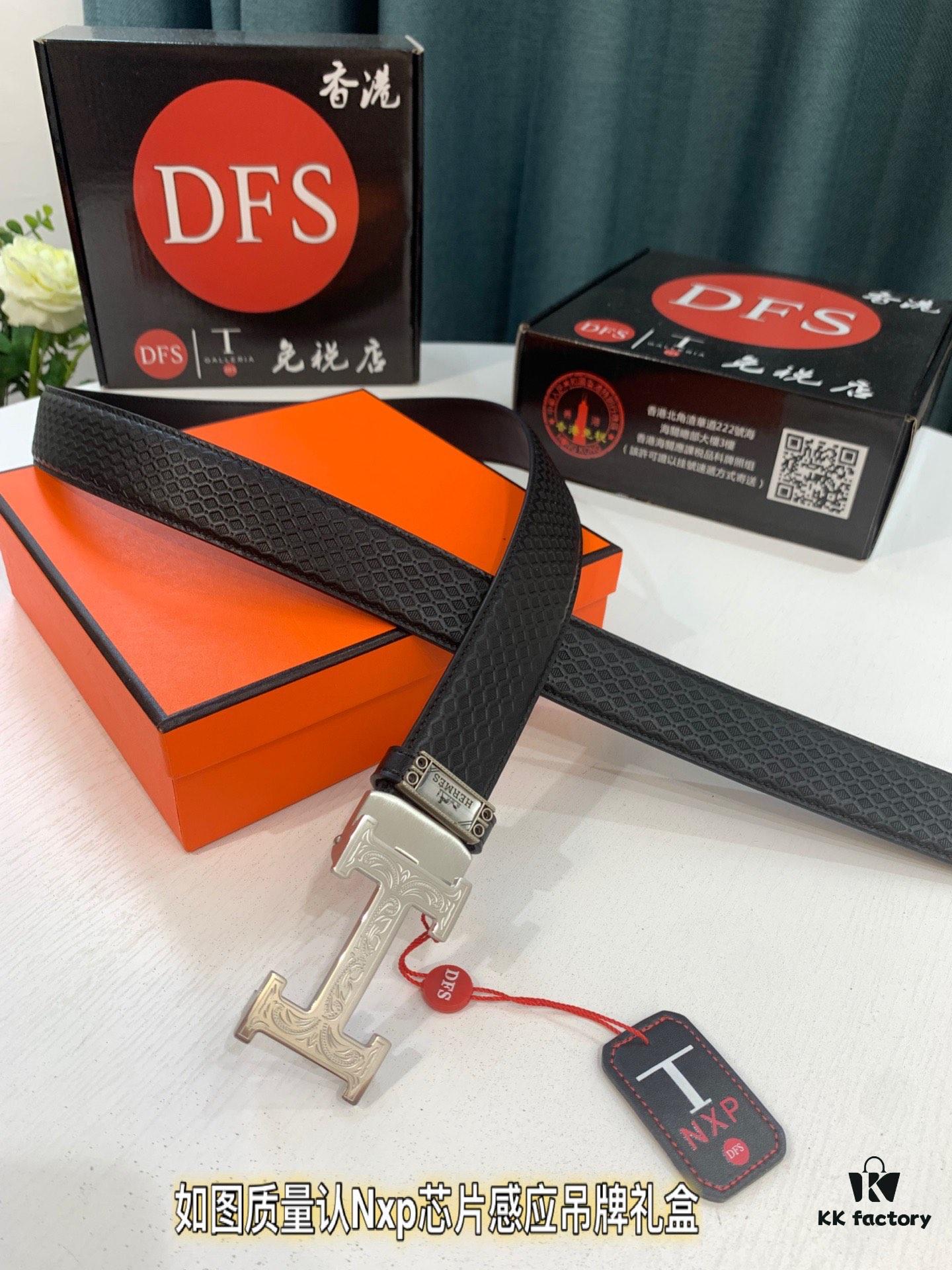 693201403a89a121ed55046c Hermès HH Original Factory Direct. Hong Kong Duty-Free T Gift Box 🎁 (NXP Hangtag with Authentic Website Recognition, Genuine Anti-Counterfeit Chip) | Premium Automatic Buckle Strap | Italian Imported Full-Grain Calfskin Leather | 3.5cm Width | High-Fidelity Real Photos & Videos