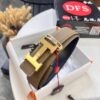 Arrival of Hermès H Belt, ZP Mould, Electroplated Stainless Steel Hardware, Unisex, Genuine Cowhide Leather, Double-Sided Use, 3.2cm Width