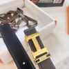 693201413a89a121ed55047e Hermès H Belt, ZP Mold Made, Electroplated Stainless Steel Hardware, Unisex, Genuine Palm Grain Leather, Reversible, Full-Grain Cowhide, 3.2cm Width