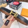 693201423a89a121ed550491 Hermès H Belt, New Arrival with Paved Steel H Buckle, Full Grain Cowhide Leather, 3.8cm Width, Top Quality