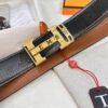 693201423a89a121ed550492 Hermès H Belt, New Arrival with Paved Steel H Buckle, Full Grain Cowhide Leather, 3.8cm Width, Top Quality