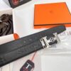 693201443a89a121ed5504a1 Arrival 🎺🎺 Real Product Shot, Hermes Men's Belt New Style with Diamond-Inlaid Letters and Hidden Buckle, ZP-Synchronized Steel Engraved Logo