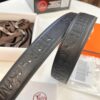 693201443a89a121ed5504a2 Arrival 🎺🎺 Real Product Shot, Hermes Men's Belt New Style with Diamond-Inlaid Letters and Hidden Buckle, ZP-Synchronized Steel Engraved Logo