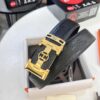 693201443a89a121ed5504ab Arrival 🎺🎺 Real Photo, Hermes Men's Belt, New Style with Diamond-Embedded Letters and Inner Buckle, ZP-Synchronized Steel Logo
