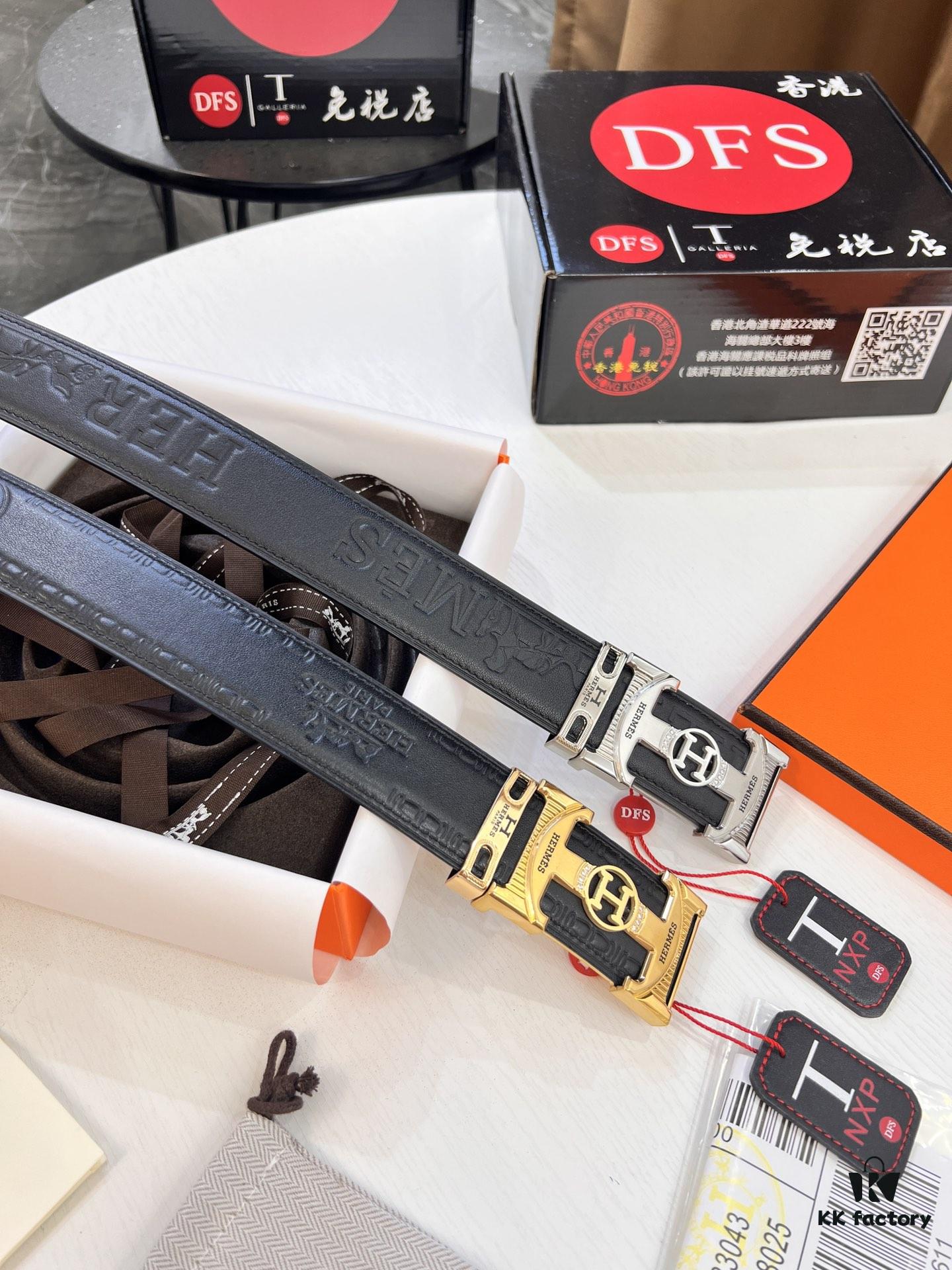 693201453a89a121ed5504ad Arrival 🎺🎺 Real Photo, Hermes Men's Belt, New Style with Diamond-Embedded Letters and Inner Buckle, ZP-Synchronized Steel Logo