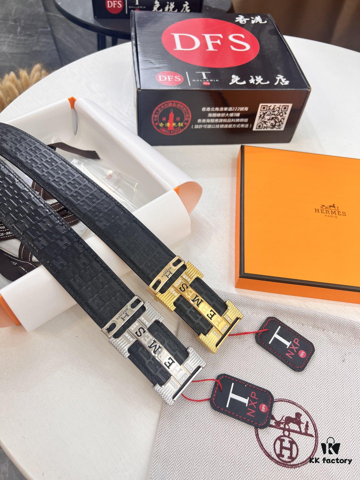 693201493a89a121ed5504e6 Hermès H Belt, New Arrival with Paved Steel H Buckle, Full Grain Cowhide Leather, 3.8cm Width, Imported Horsehead Leather, ZP-Synchronized Engraved Logo