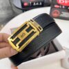 693201493a89a121ed5504eb Hermès Men's Belt, New H-Logo Inside-Out Buckle, Dual-Sided Use, Imported Embossed Elephant Grain Full-Grain Leather, 3.8cm Width, Top-Tier Quality with NXP Anti-Counterfeit Chip