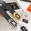 6932014a3a89a121ed5504f4 Hermès Men's Belt, New H-Logo Inside Buckle, Reversible Design, Imported Embossed Elephant Grain Full-Grain Leather, 3.8cm Width, Top-Tier Quality with NXP Anti-Counterfeit Chip