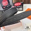 6932014a3a89a121ed5504f9 Hermès Men's Belt, Genuine Top-Layer Calfskin Leather, 3.8cm Width, Steel Hardware with Internal Logo, Custom Length
