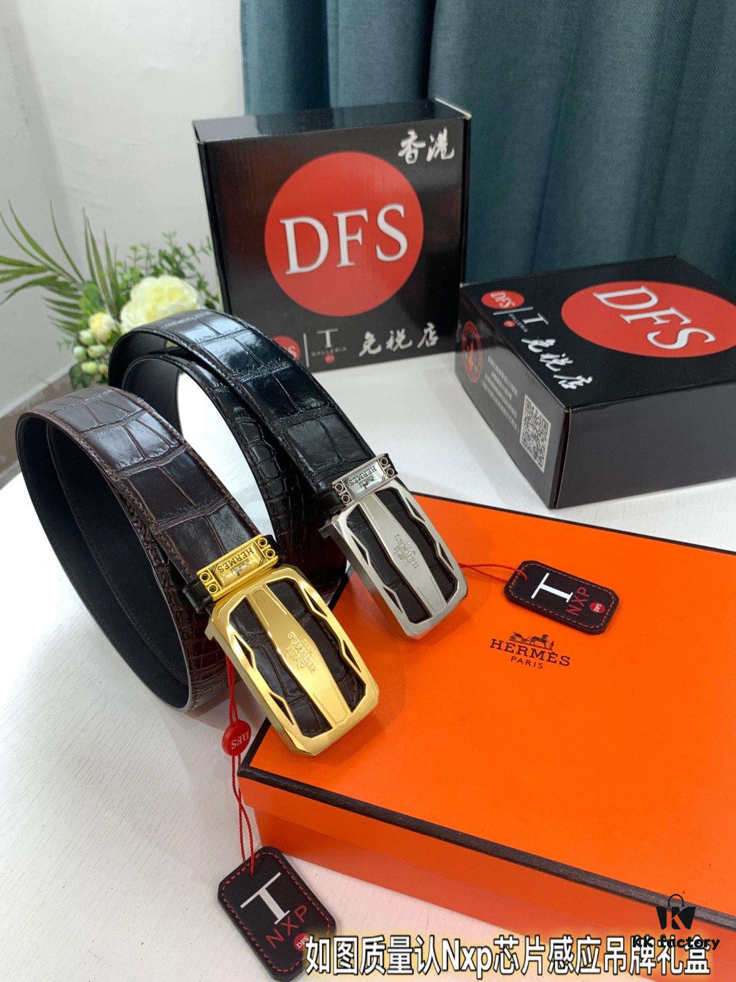 6932014c3a89a121ed550509 Arrival 🎺🎺 Real Item Photography, Hermes Men's Belt, Letter Inside Buckle, ZP Synchronized Steel Stamp Logo, Imported Crocodile Texture Top Layer Cowhide, Soft Touch, Fashion Brand 3.8cm Available on Official Website, Premium Quality with Authentication Support, Quality as Shown, Recognize Duty-Free Store Packaging Anti-Counterfeit NXP Chip Sensing Access to Official Website