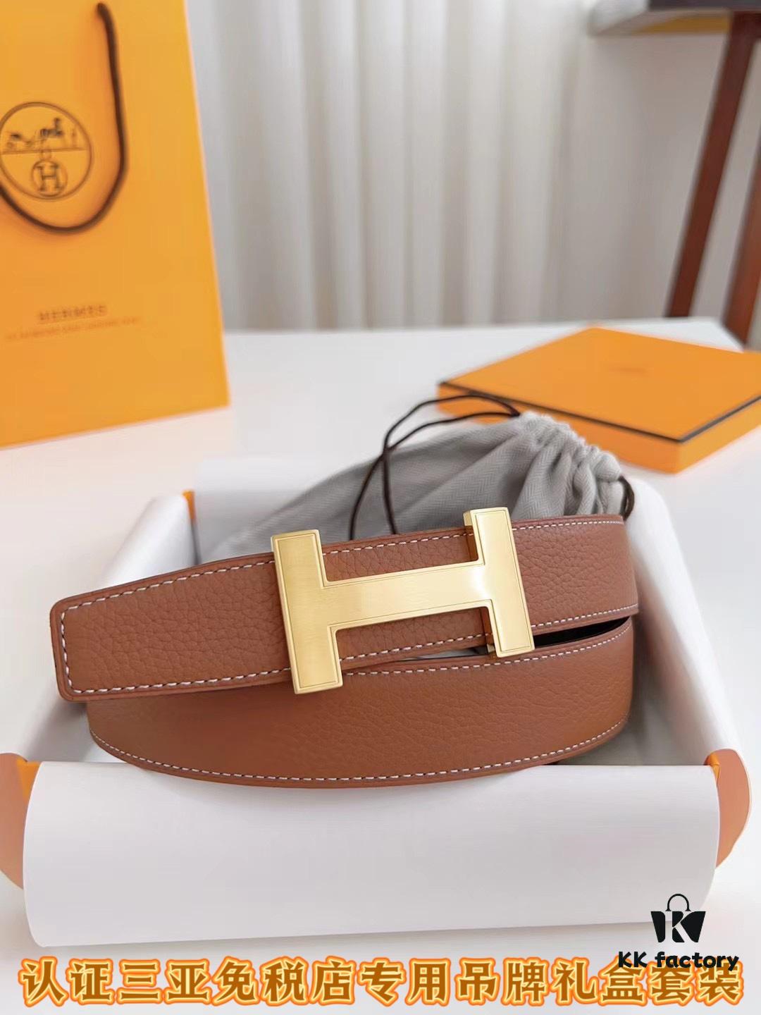 6932014d3a89a121ed55051a Sanya Duty-Free Authentic Grade Latest Gift Box Packaging: Hermès Belt, Extremely Soft