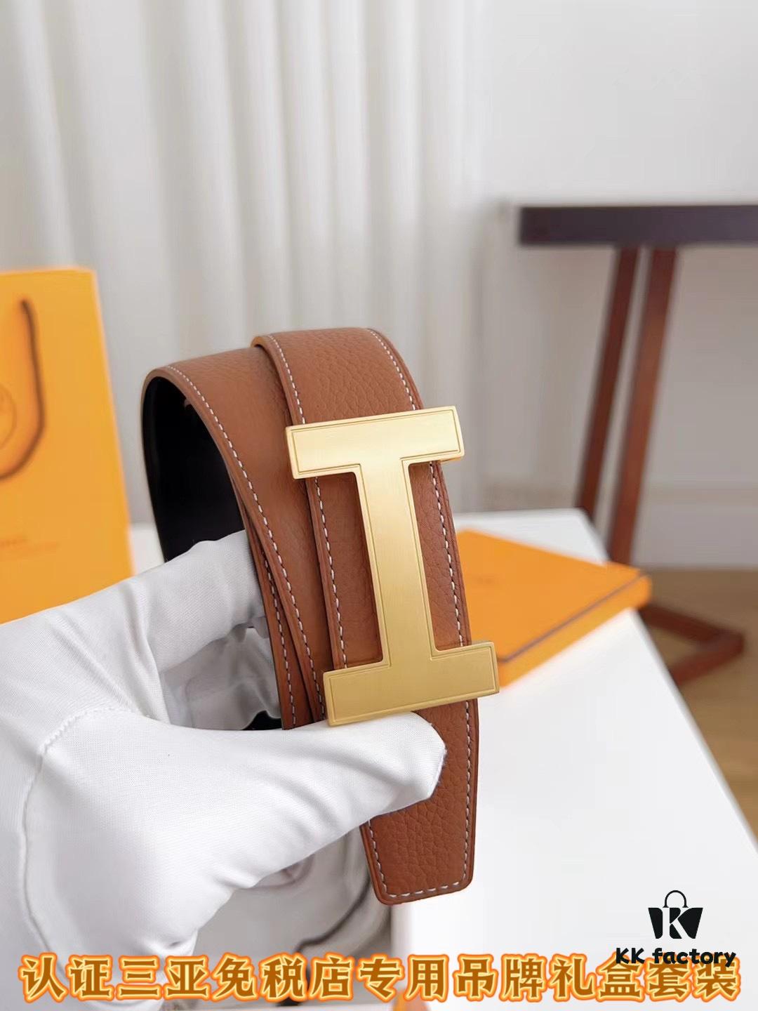6932014d3a89a121ed55051b Sanya Duty-Free Authentic Grade Latest Gift Box Packaging: Hermès Belt, Extremely Soft