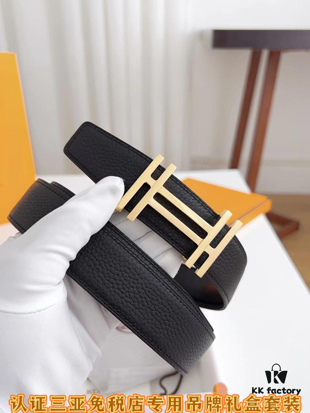 6932014e3a89a121ed550525 Sanya Tax-Free Genuine Hermes Latest Gift Box Packaging: Double-Sided Imported T-Pattern Calfskin Belt, 3.8cm Width, Fine Craftsmanship, High-Quality, Stainless Steel Buckle (Multiple Styles Available), Size 100-125cm, Full Set Packaging
