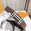Sanya Duty-Free Genuine Grade Latest Gift Box Packaging: Hermes - Extremely Soft, 3.8cm Width (Authentic Specification), Two-Sided Imported T-Pattern Calfskin Leather
