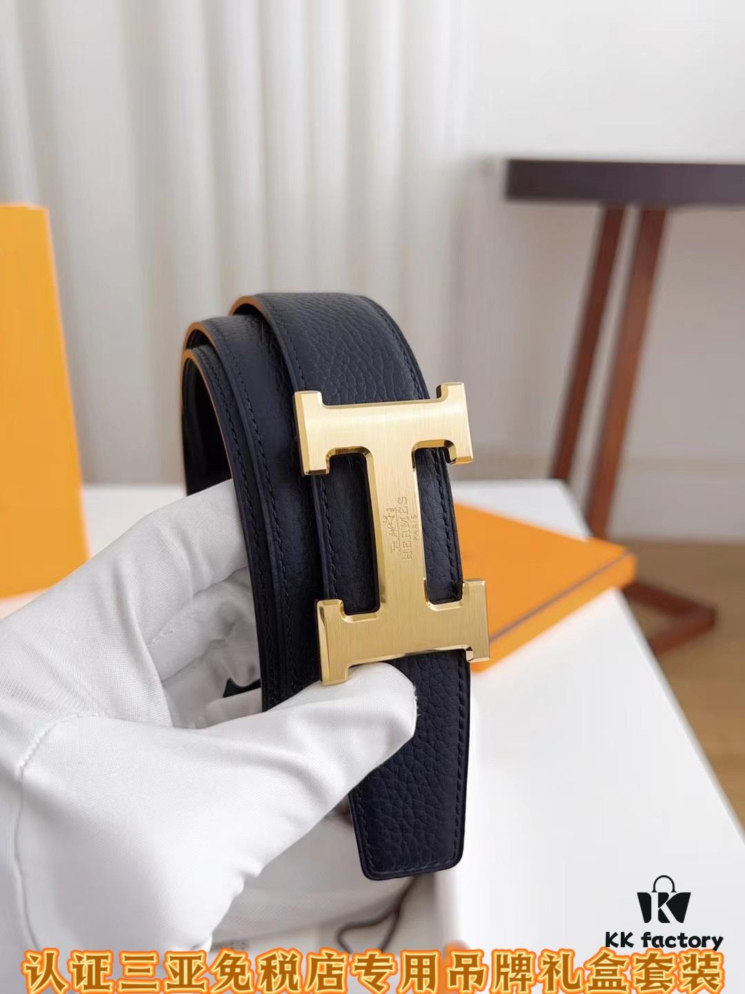 693201503a89a121ed55053e Sanya Tax-Free Genuine Grade Latest Gift Box Packaging: Hermès Belt, Very Soft
