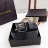 693201513a89a121ed550546 Sanya Tax-Free Authentic-Level Latest Gift Box Packaging: BV Classic Style High-Quality Belt, 35mm Width, Original Order Quality