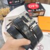 Hermès H Belt, New Arrival with Inlaid Brick Stainless Steel 'H' Buckle, ZP-Synchronized Engraved Logo, Imported Crocodile-Texture Top-Layer Cowhide