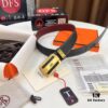 693201543a89a121ed550578 Hermès Men's Belt - Wine Red Fine-Grain Full-Grain Calfskin Leather Belt with Stainless Steel Hardware