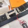 693201553a89a121ed55057a Hermès H Belt, Steel 'H' Buckle with Brick Inlay, Genuine Crocodile-Textured Top-Layer Calfskin, 3.8cm Width, Official Website Version, Includes NXP Anti-Counterfeit Chip