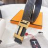 693201563a89a121ed550591 Arrival of Hermès Men's Belt, New H-Letter Interior Buckle, Dual-Sided Use, Imported Elephant Grain Full-Grain Calfskin, 3.8cm Width, Top Quality with NXP Chip Anti-Counterfeit Packaging