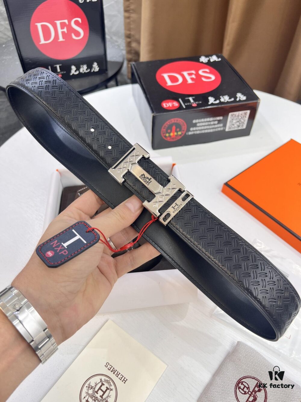 693201583a89a121ed5505aa Hermes H Belt, Inlaid Brick Stainless Steel H Buckle, Imported Grain Top Layer Cowhide, 3.8cm Width, High-Quality Replica with NXP Chip Authentication