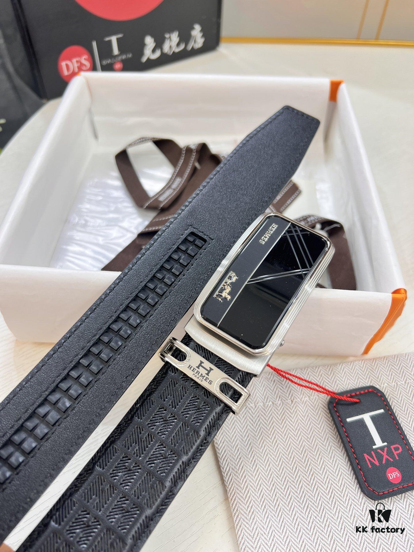 693201593a89a121ed5505b3 Hermès HH Original Factory Direct Order, Hong Kong Duty-Free Gift Box, Automatic Buckle with NXP RFID Tag Verifiable on Official Website, Authentic Anti-Counterfeit Chip