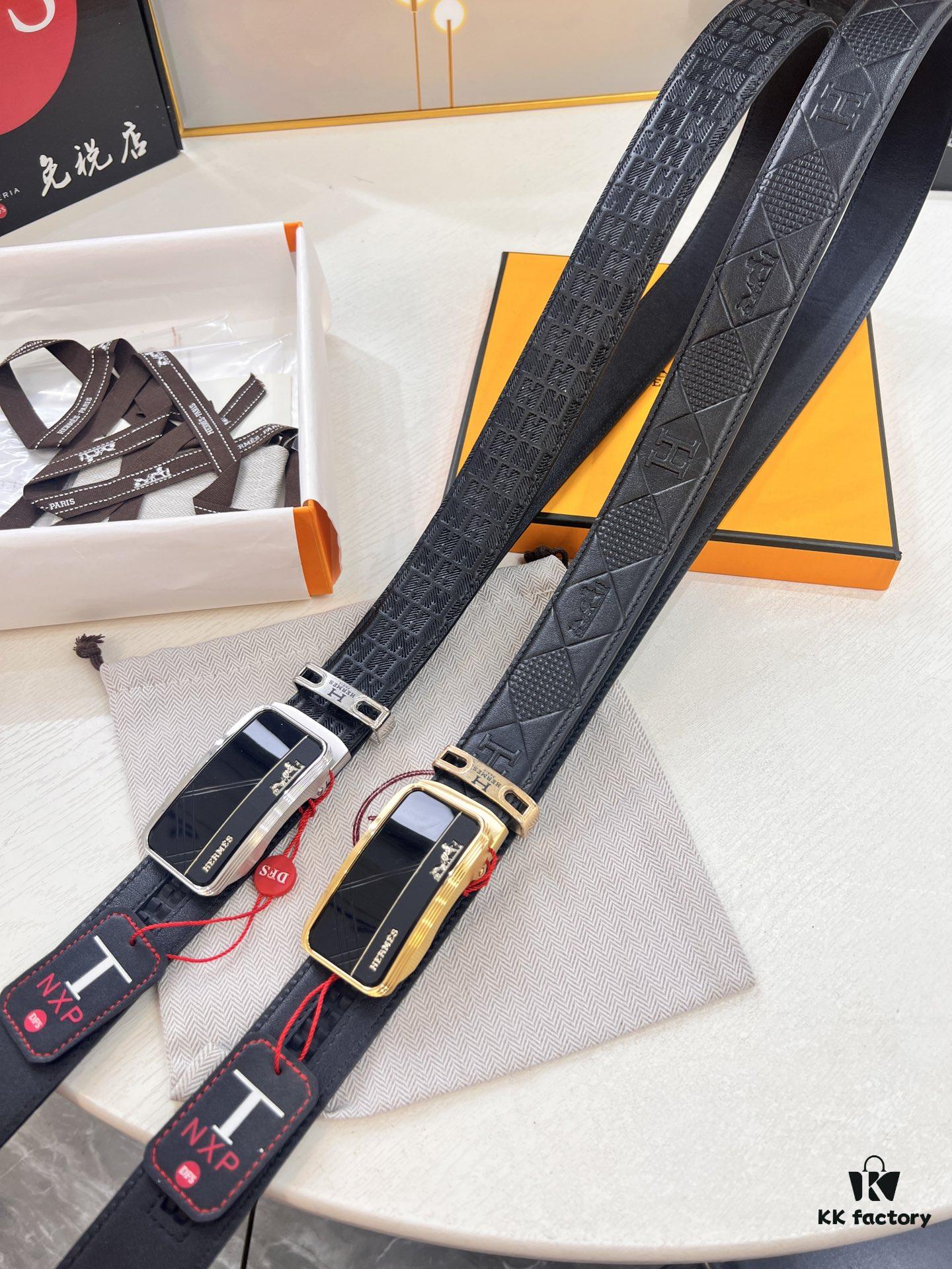 693201593a89a121ed5505b7 Hermès HH Original Factory Direct Order, Hong Kong Duty-Free Gift Box, Automatic Buckle with NXP RFID Tag Verifiable on Official Website, Authentic Anti-Counterfeit Chip