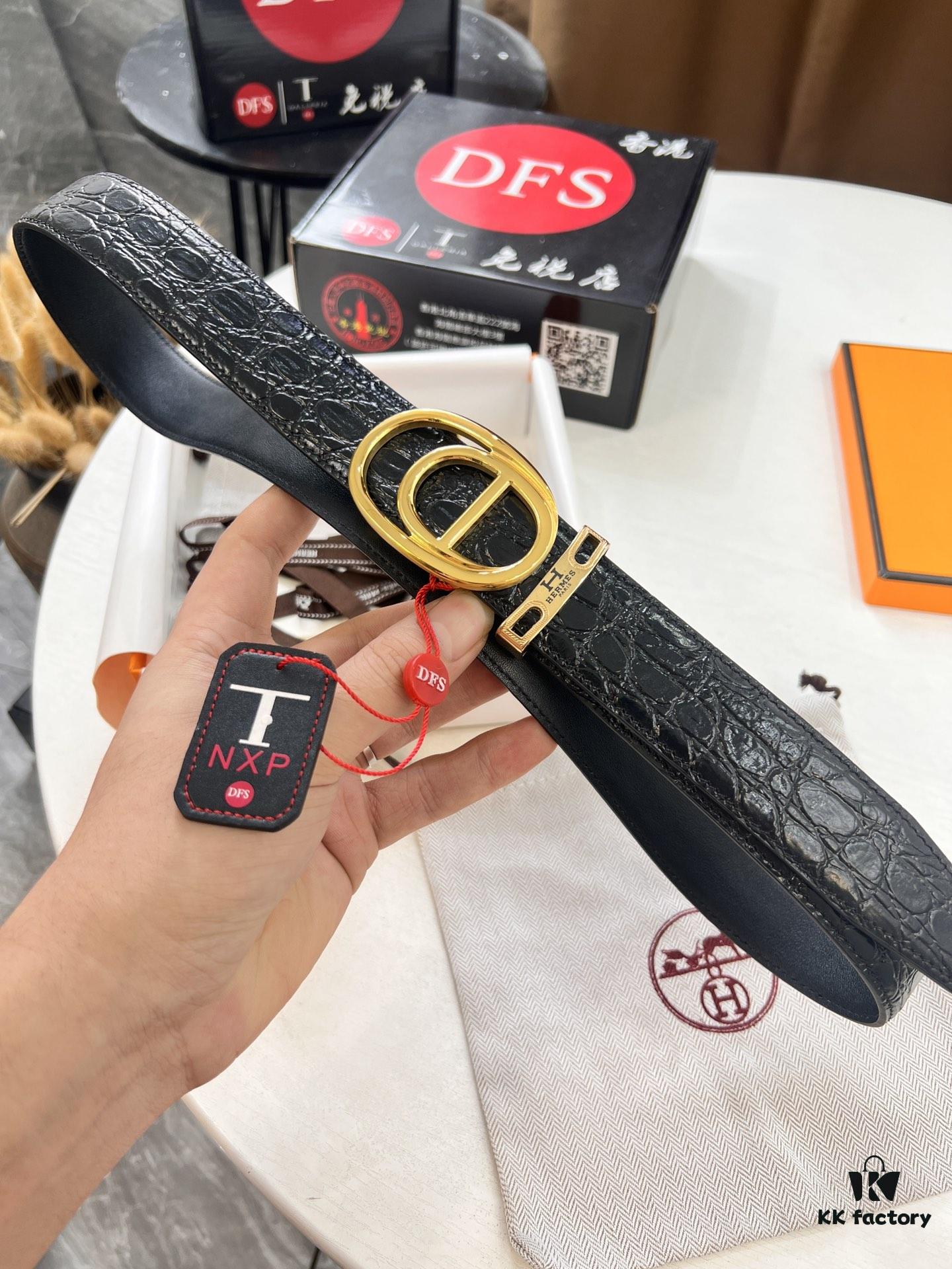 6932015b3a89a121ed5505d4 Hermès HH Original Factory Order, Hong Kong Duty-Free Gift Box (NXP RFID Tag Verifiable on Official Website, Authentic Anti-Counterfeit Chip), Italian Custom Imported Top-Layer Crocodile-Textured Calfskin, Automatic Sliding Buckle, Smooth Grain Calfskin Strap, Fashion Runway Style, Top-Tier Duty-Free Purchase Level, Comparable to Genuine, 3.5cm Width, Guaranteed Quality
