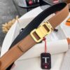 6932015c3a89a121ed5505dc Hermès H Belt, ZP Molded Stainless Steel Hardware with Electroplated Pattern, Full-Grain Calfskin Leather, Reversible Design, 3.8cm Width