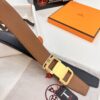 6932015c3a89a121ed5505df Hermès H Belt, ZP Molded Stainless Steel Hardware with Electroplated Pattern, Full-Grain Calfskin Leather, Reversible Design, 3.8cm Width