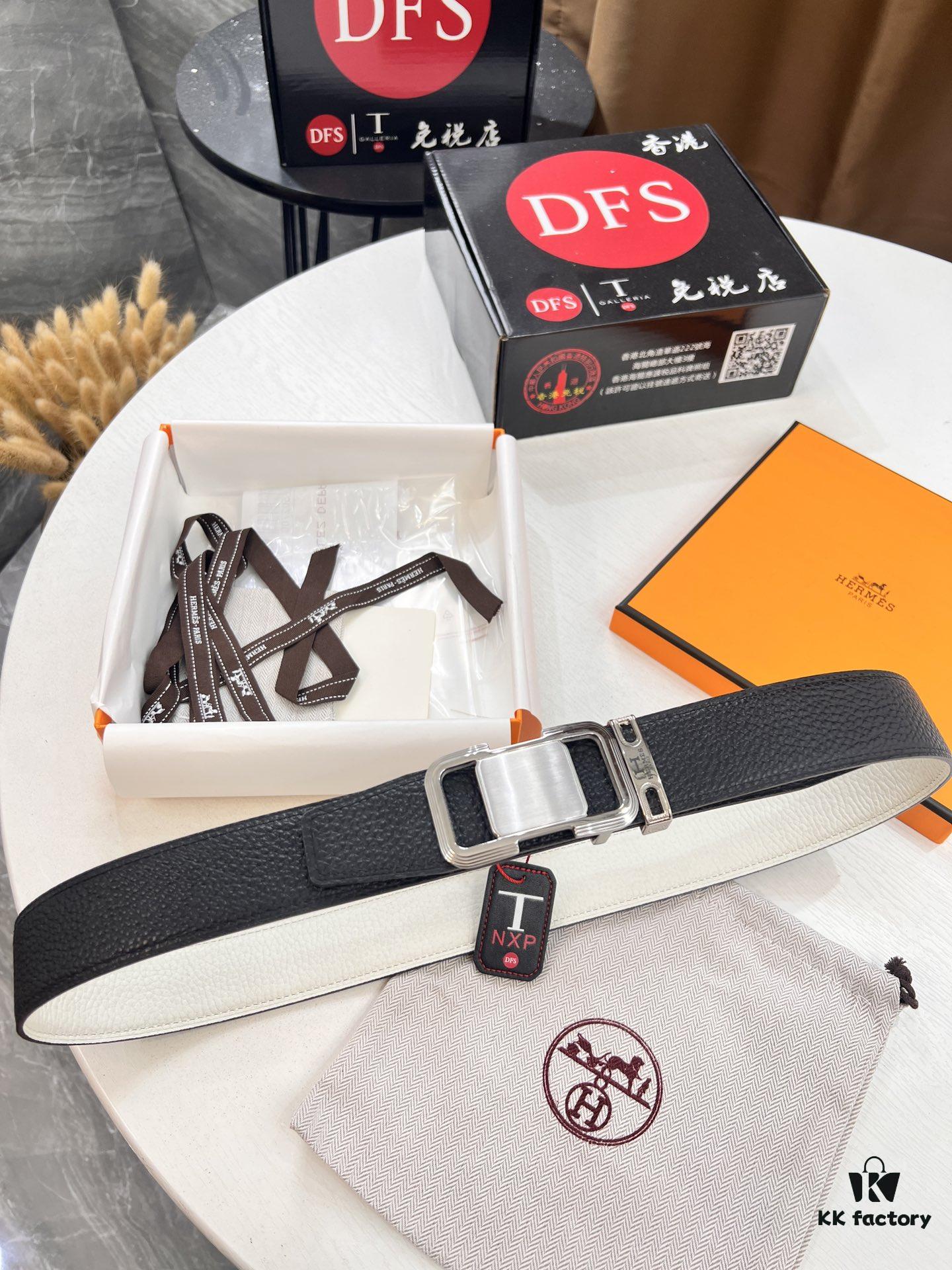 6932015d3a89a121ed5505e3 Hermès H Belt, ZP Molded Stainless Steel Hardware with Electroplated Pattern, Full-Grain Calfskin Leather, Reversible Design, 3.8cm Width