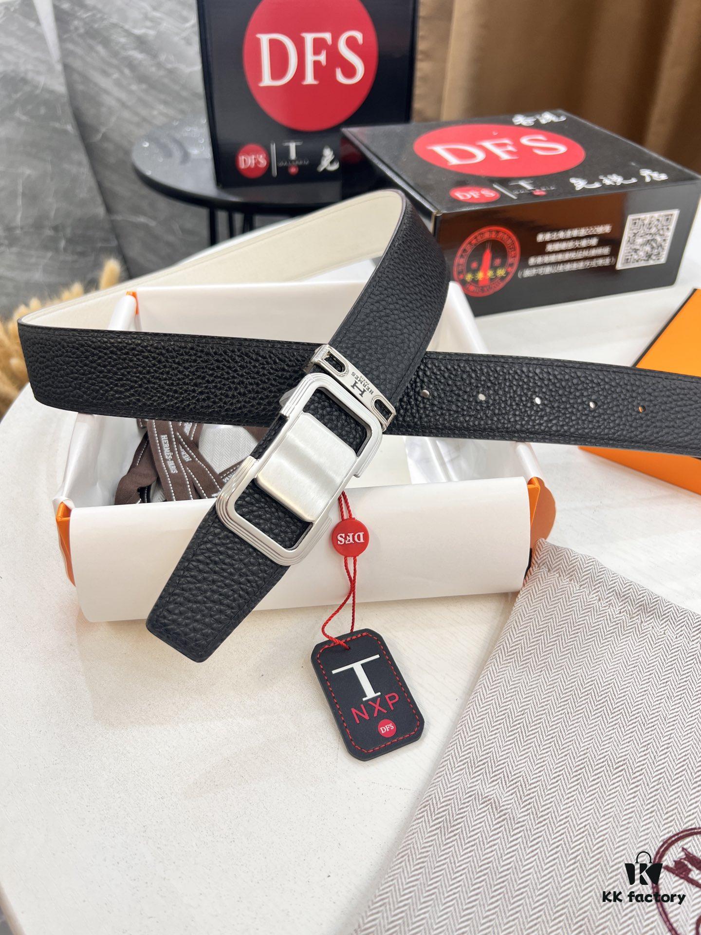 6932015d3a89a121ed5505e6 Hermès H Belt, ZP Molded Stainless Steel Hardware with Electroplated Pattern, Full-Grain Calfskin Leather, Reversible Design, 3.8cm Width