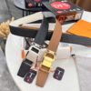 6932015d3a89a121ed5505e8 Hermès H Belt, ZP Molded Stainless Steel Hardware with Electroplated Pattern, Full-Grain Calfskin Leather, Reversible Design, 3.8cm Width
