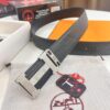 6932015f3a89a121ed550602 Hermès H Belt, New Arrival, Stainless Steel H Buckle with Paved Stones, ZP Synchronized Engraved Logo, Genuine Imported Top Layer Calfskin Leather