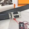 693201613a89a121ed550615 Arrival 🎺🎺 Hermes Men's Belt, New Style with Diamond-Inlaid Letters and Inner Buckle, ZP-Synchronized Steel Logo, Imported Embossed Horse-Carriage Full-Grain Calfskin, 3.8cm Plain Weave Full-Grain Leather, Top-Tier Quality Available for Authentication