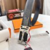 693201613a89a121ed550618 Arrival 🎺🎺 Hermes Men's Belt, New Style with Diamond-Inlaid Letters and Inner Buckle, ZP-Synchronized Steel Logo, Imported Embossed Horse-Carriage Full-Grain Calfskin, 3.8cm Plain Weave Full-Grain Leather, Top-Tier Quality Available for Authentication