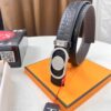 693201623a89a121ed550626 Arrival of Men's Hermès Belt with New H-Inner Buckle, Dual-Sided Use, Imported Stone-Grain Full-Grain Leather, 3.8cm Width, Top Quality with NXP Chip Authentication