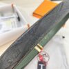 693201653a89a121ed55064c Hermès Men's Belt, New H-Logo Inside Buckle, Imported Embossed Top-Grade Calf Leather, Green Crocodile Texture, 3.8cm Width, ZP Synchronized Steel Stamp Logo